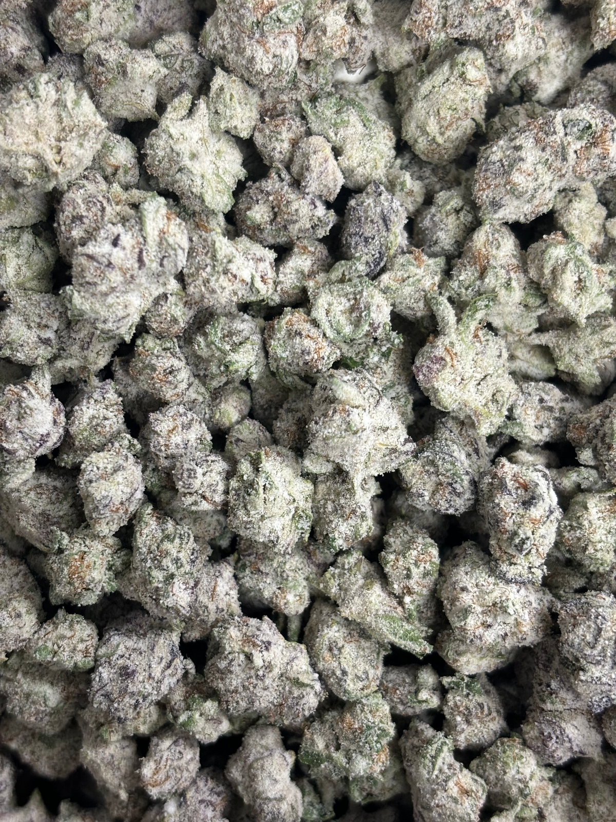 Snow Caps SMALLS: THCA covered Frosty Punch Flower | The Dopest