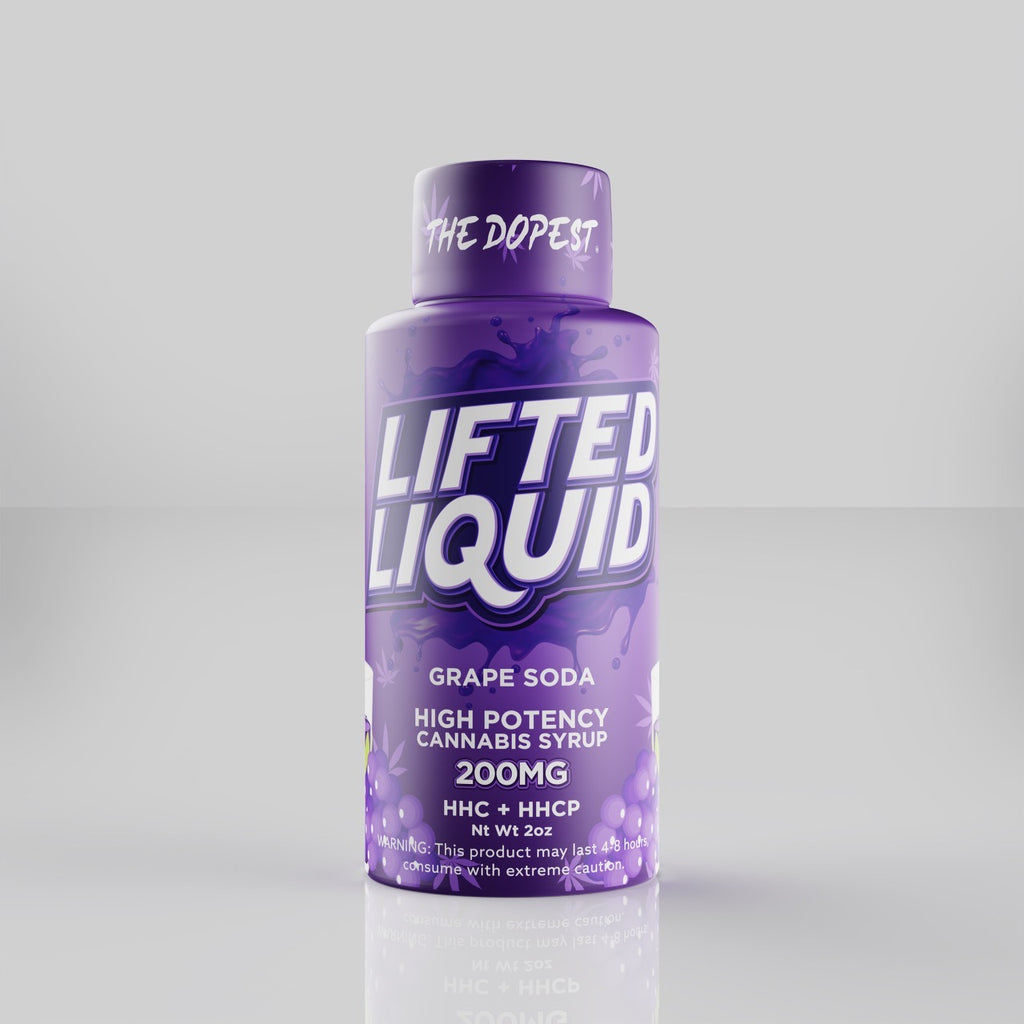 Lifted Liquid:  200MG Grape Soda HHCP + HHC Syrup