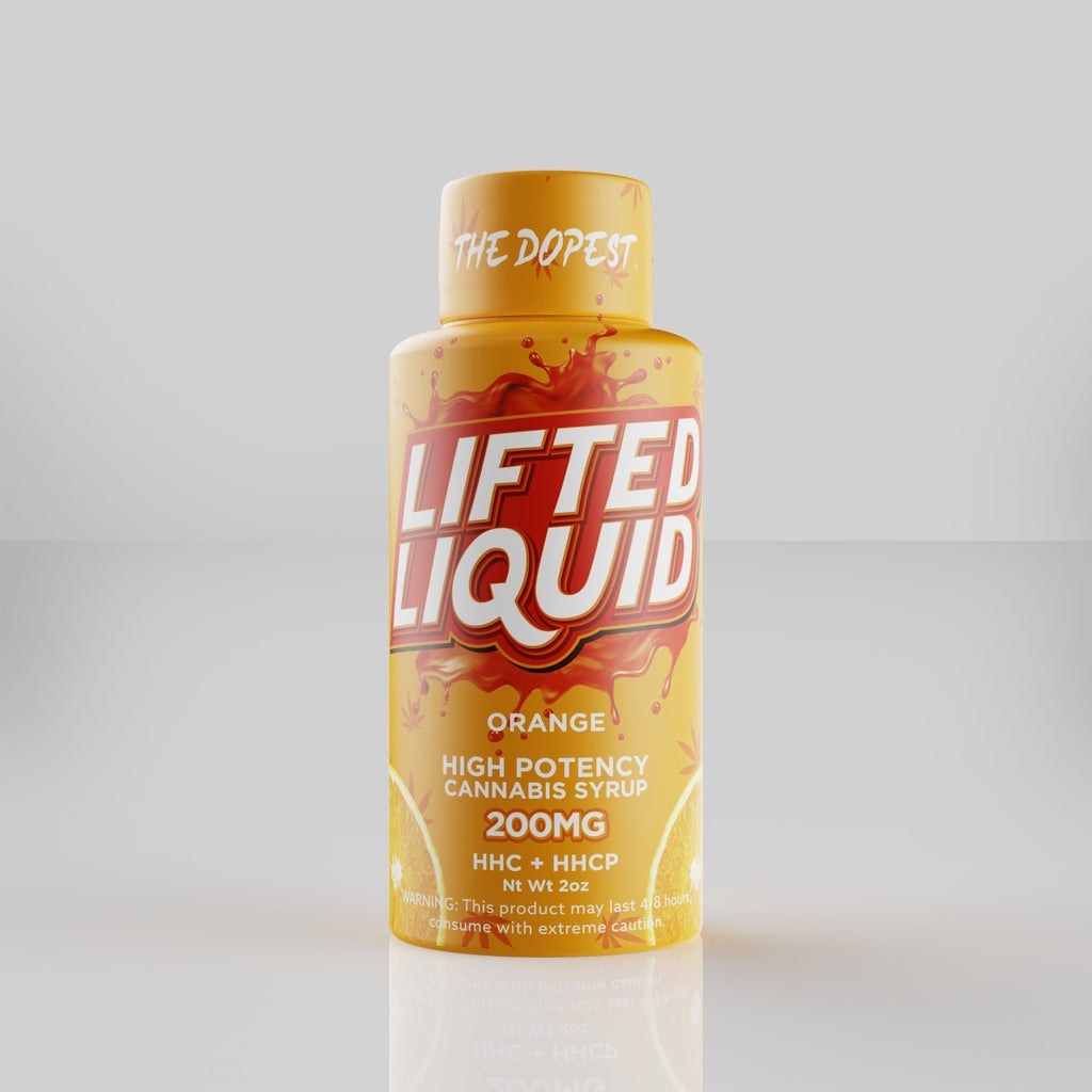 Lifted Liquid:  200MG Orange HHCP + HHC Syrup