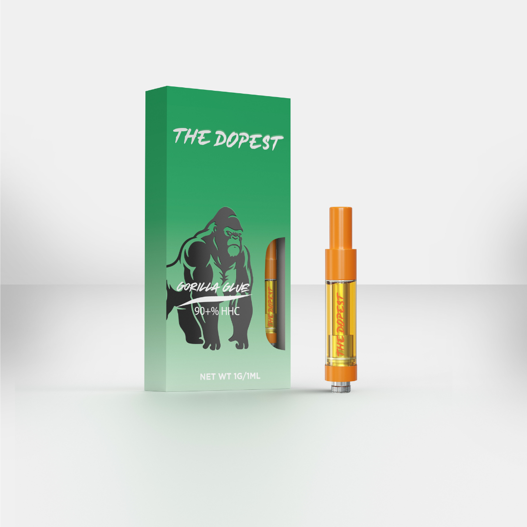 Gorilla Glue- Indica HHC Vape Cartridge | The Dopest