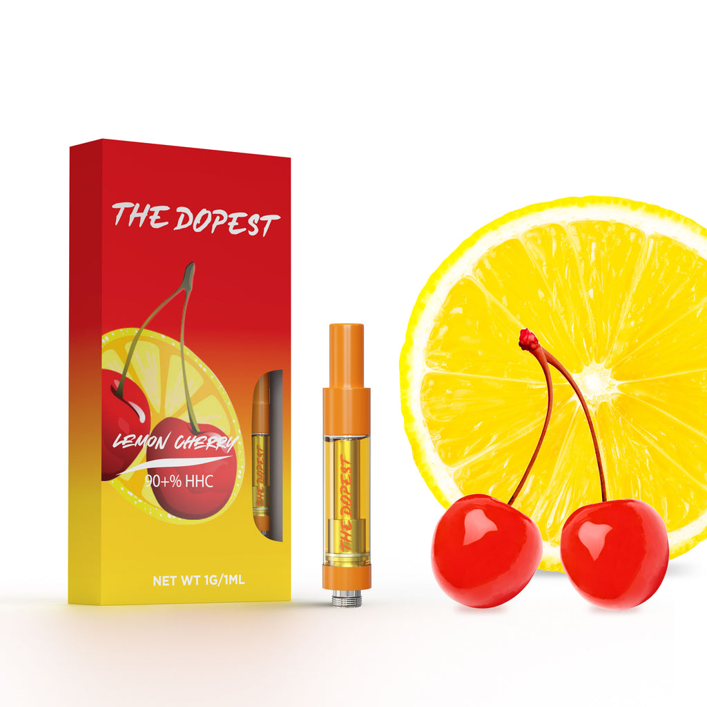 Lemon Cherry- Indica HHC Vape Cartridge