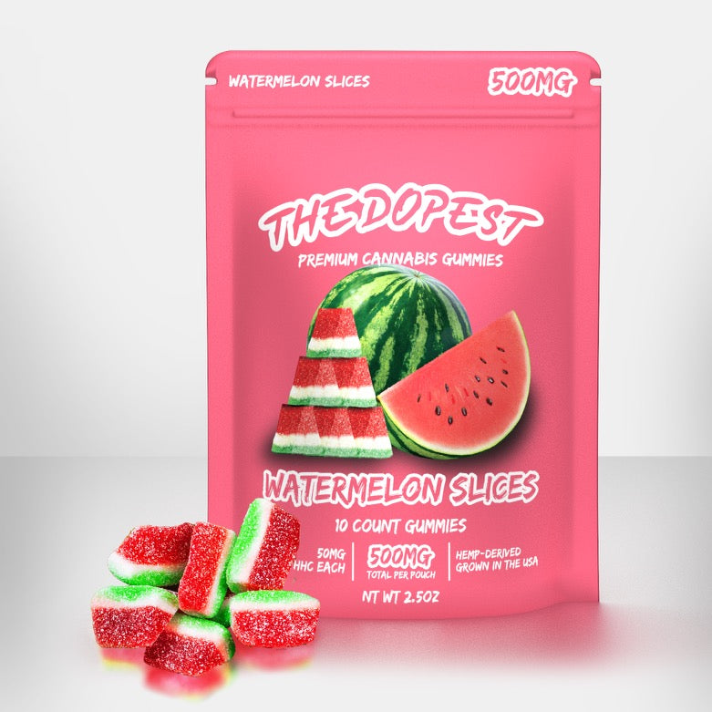 Watermelon Slices HHC Gummies 500 mg