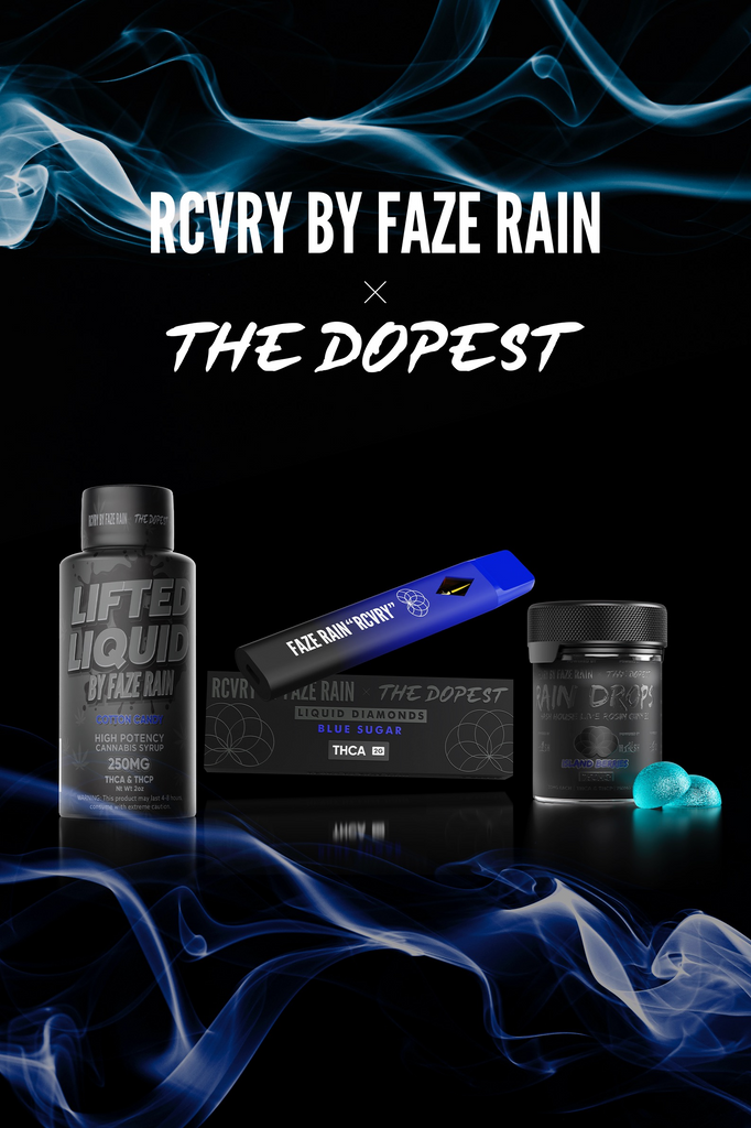Faze Rain RCVRY X The Dopest shop  Collaboration