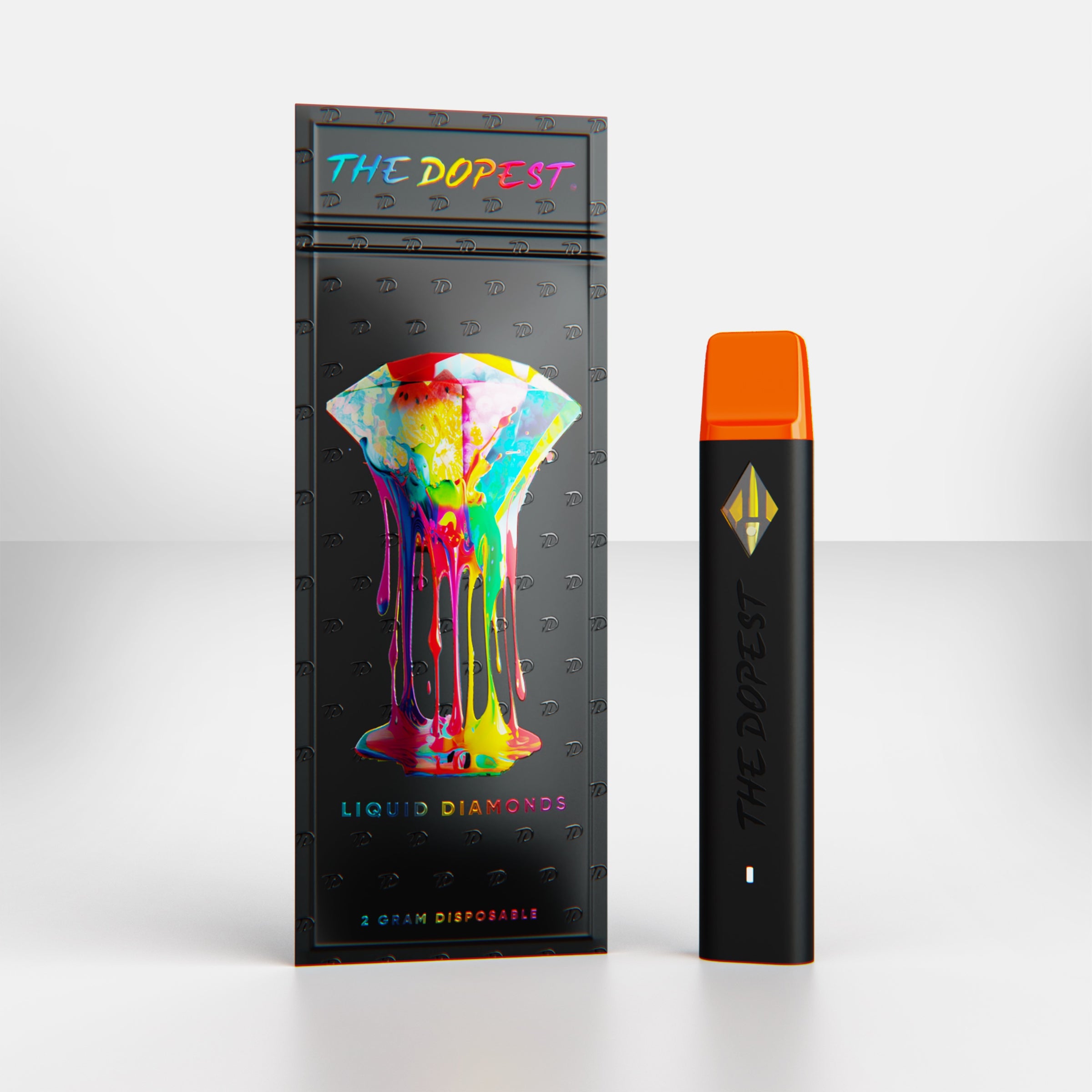 Fresh Peach Pie 2G HHCP Liquid Diamonds Indica Disposable | The Dopest