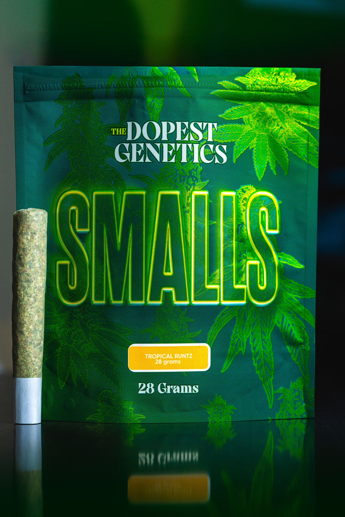 Smalls: Tropical Runtz Indica flower 28 grams Daily Deal