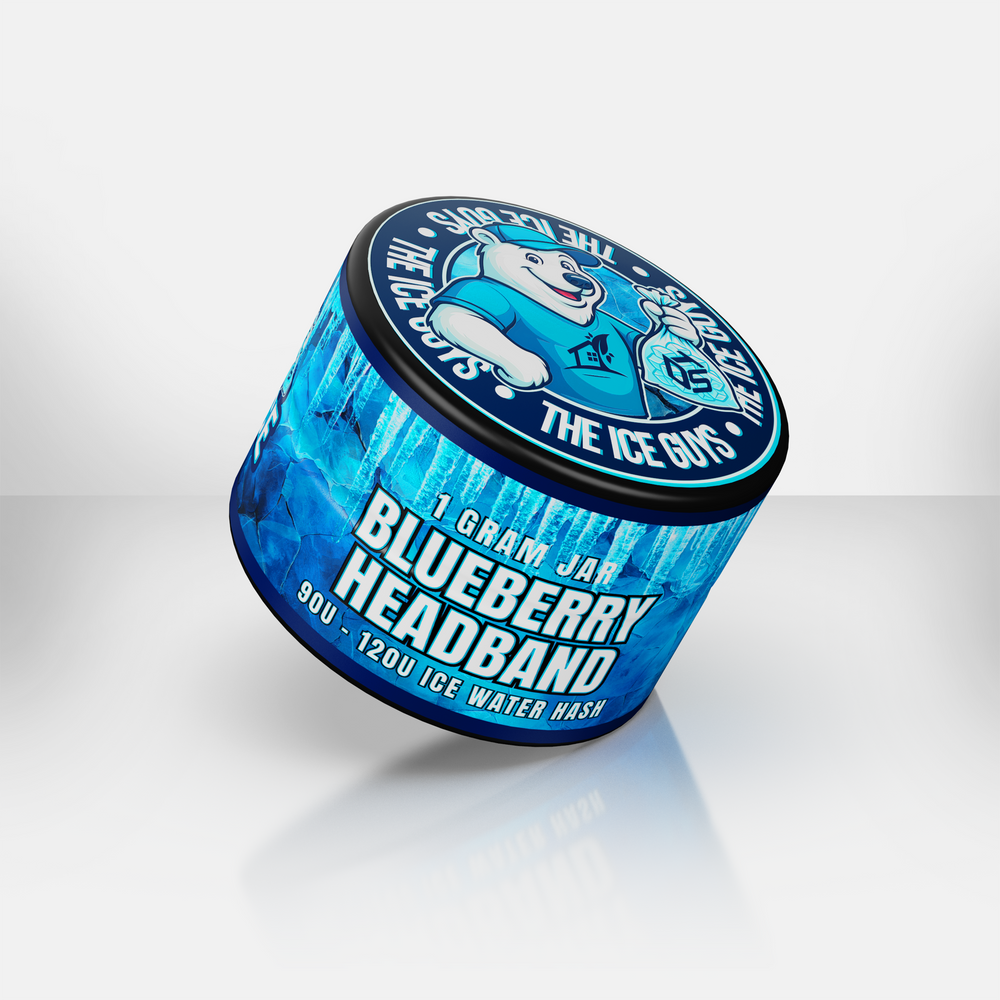 The Dopest Water Hash Blueberry Headband