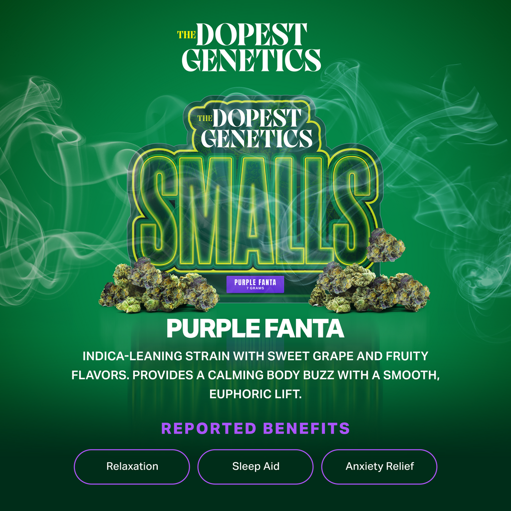 SMALLS Purple Fanta Hybrid Flower