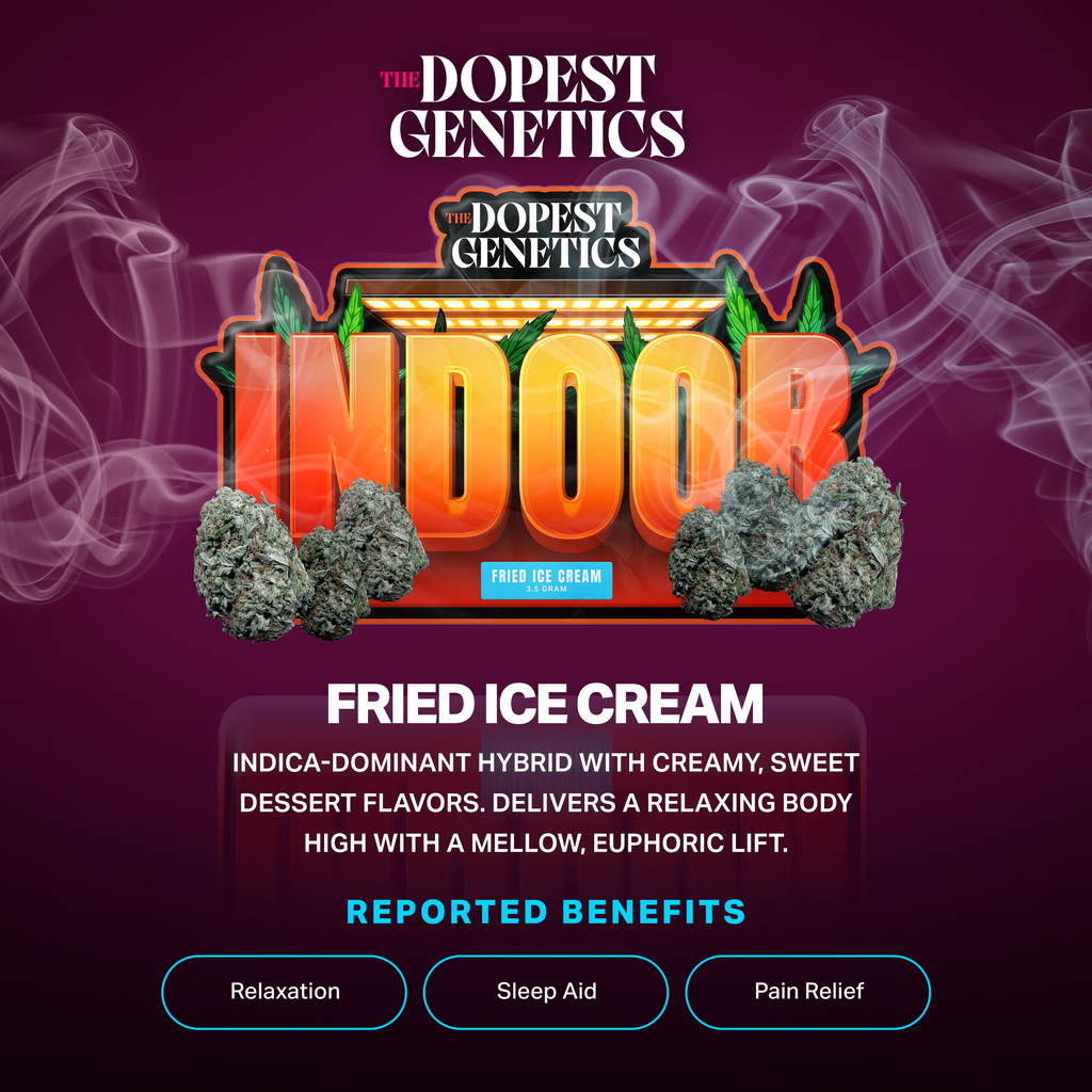 Indoor Fried Ice Cream Indica Flower
