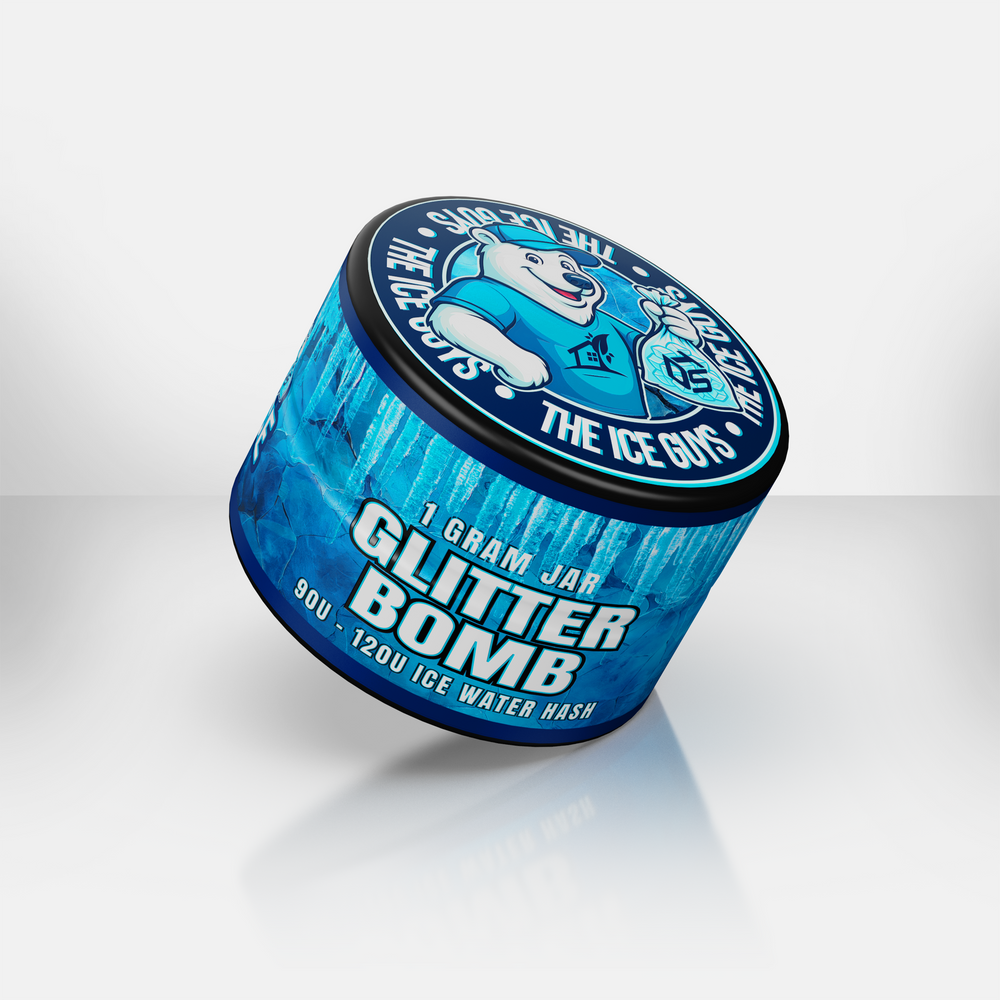 The Dopest Water Hash Glitter Bomb