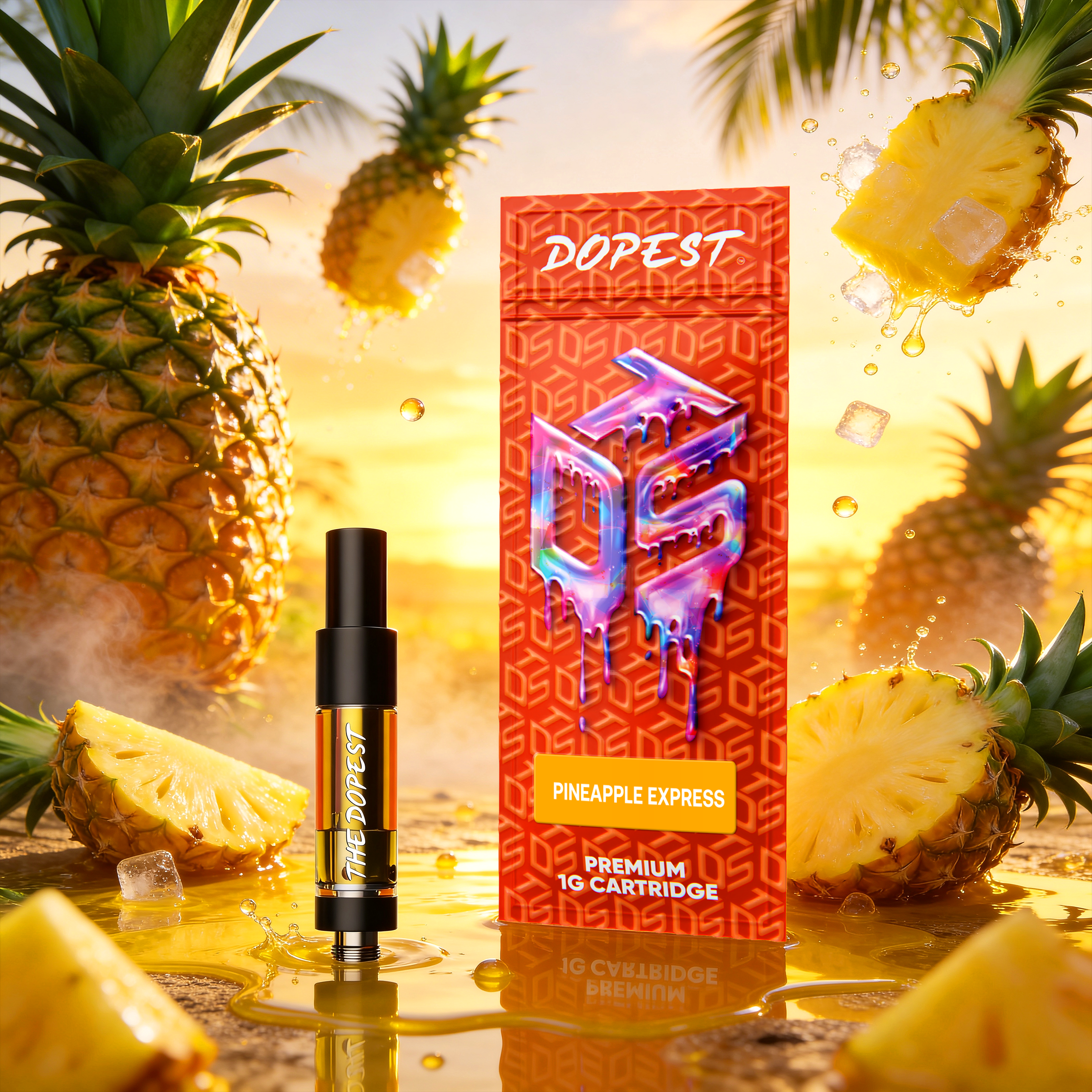 Pineapple Express - THCA Vape Cartridge | The Dopest