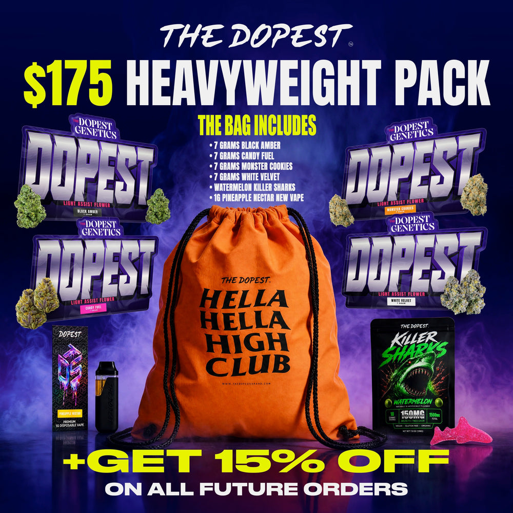 The Dopest Hella High Club Heavyweight Pack