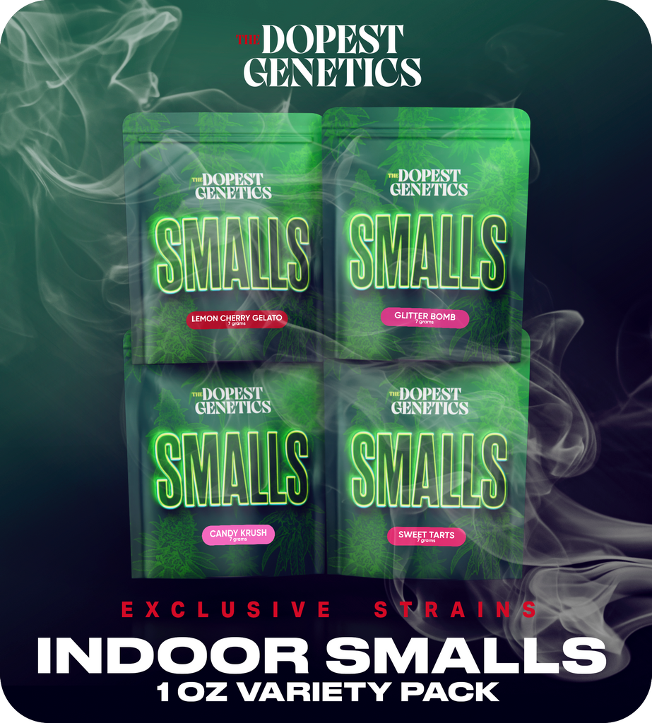 INDOOR SMALLS Exclusive Strains Variety pack:  1oz total