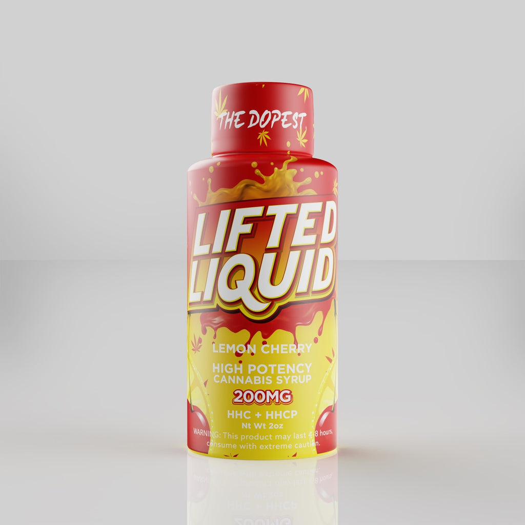 Lifted Liquid:  200MG Lemon Cherry HHCP + HHC Syrup