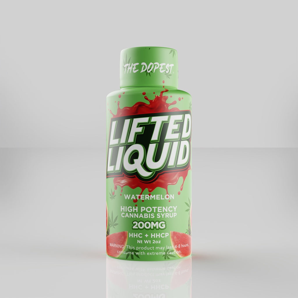 Lifted Liquid:  200MG Watermelon HHCP + HHC Syrup