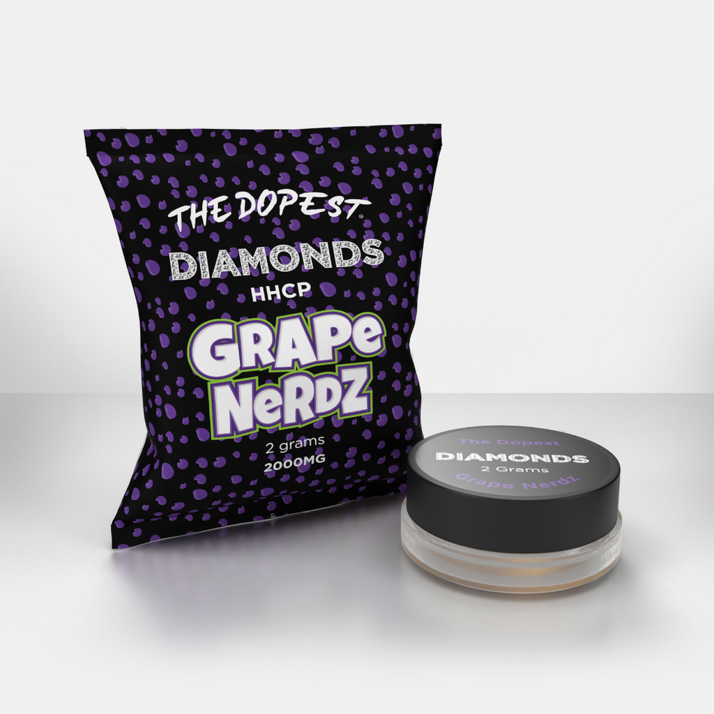 Grape Nerdz- 2 Grams HHCP Diamonds