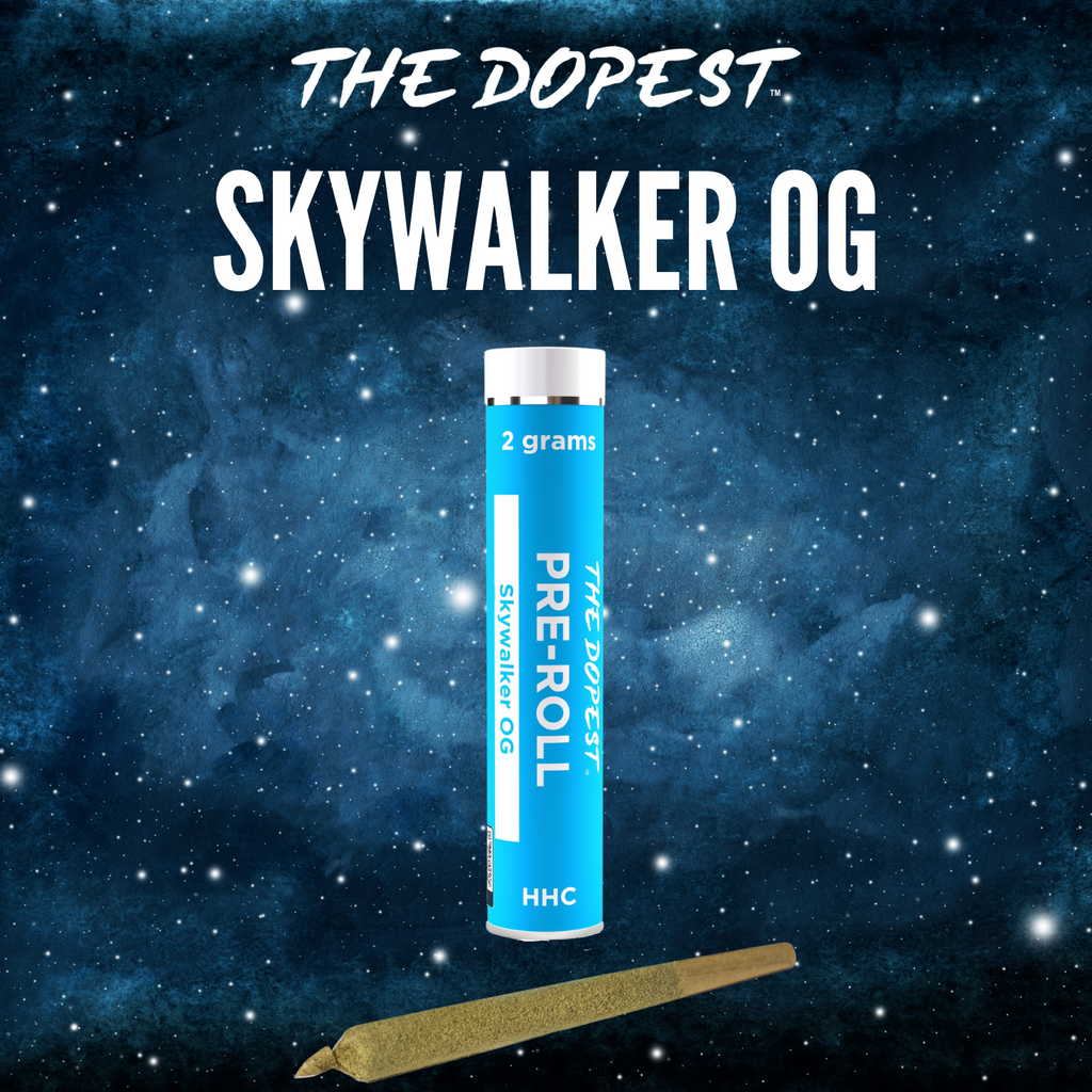 Skywalker OG Indica HHC Pre-Roll: 2 grams each