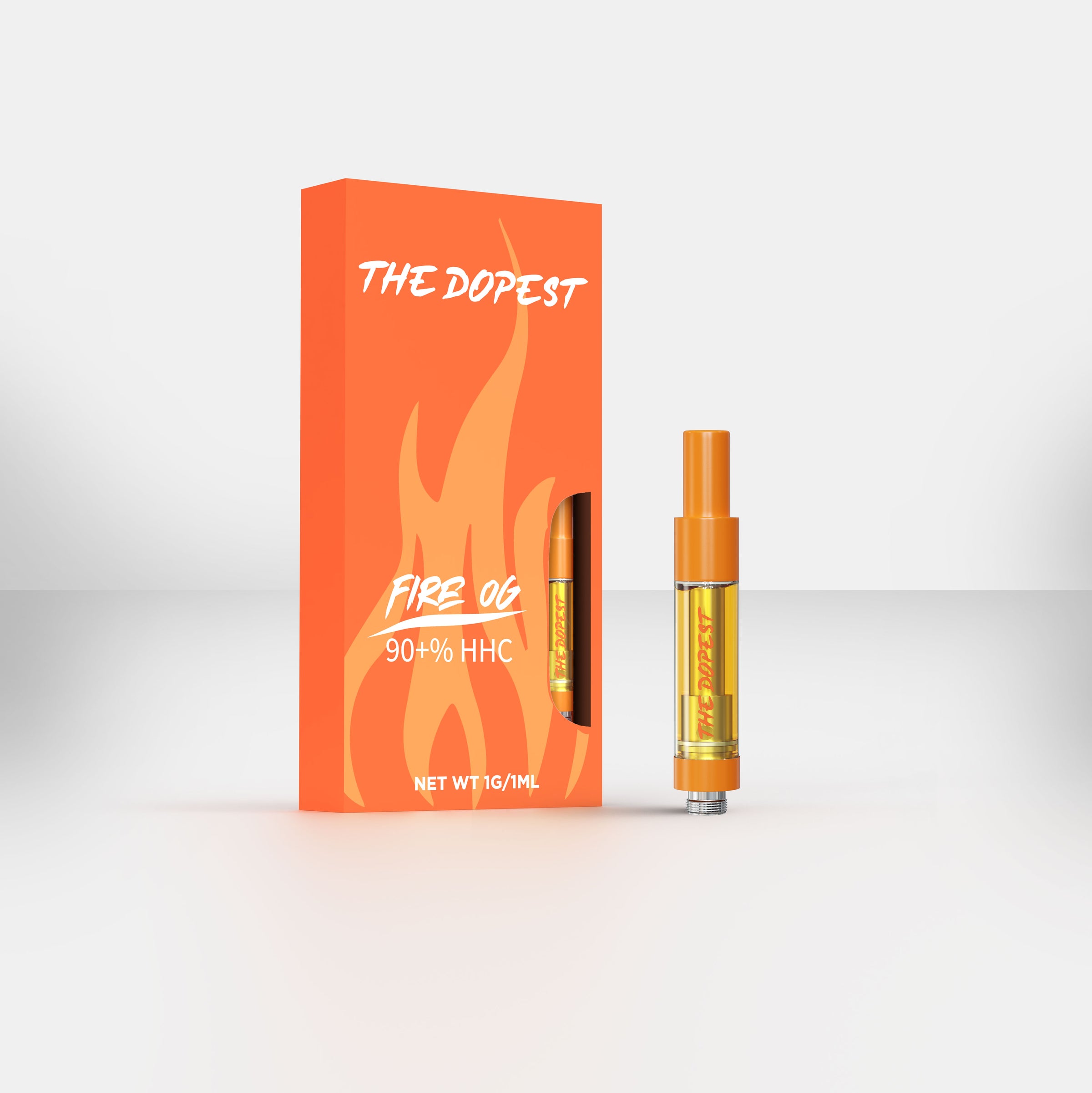 Fire OG- Indica HHC Vape Cartridge | The Dopest