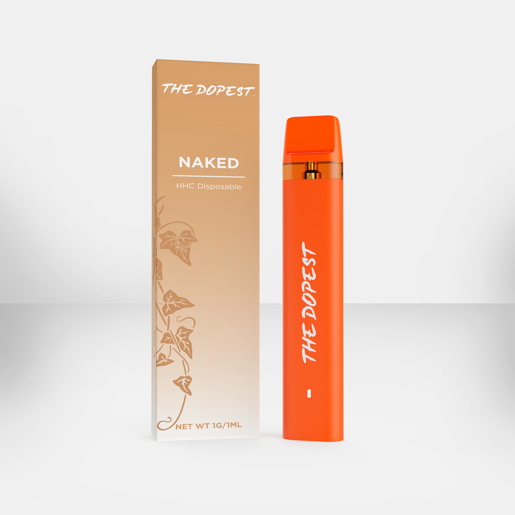 Naked (No Flavored Terpenes)- HHC Disposable Vape