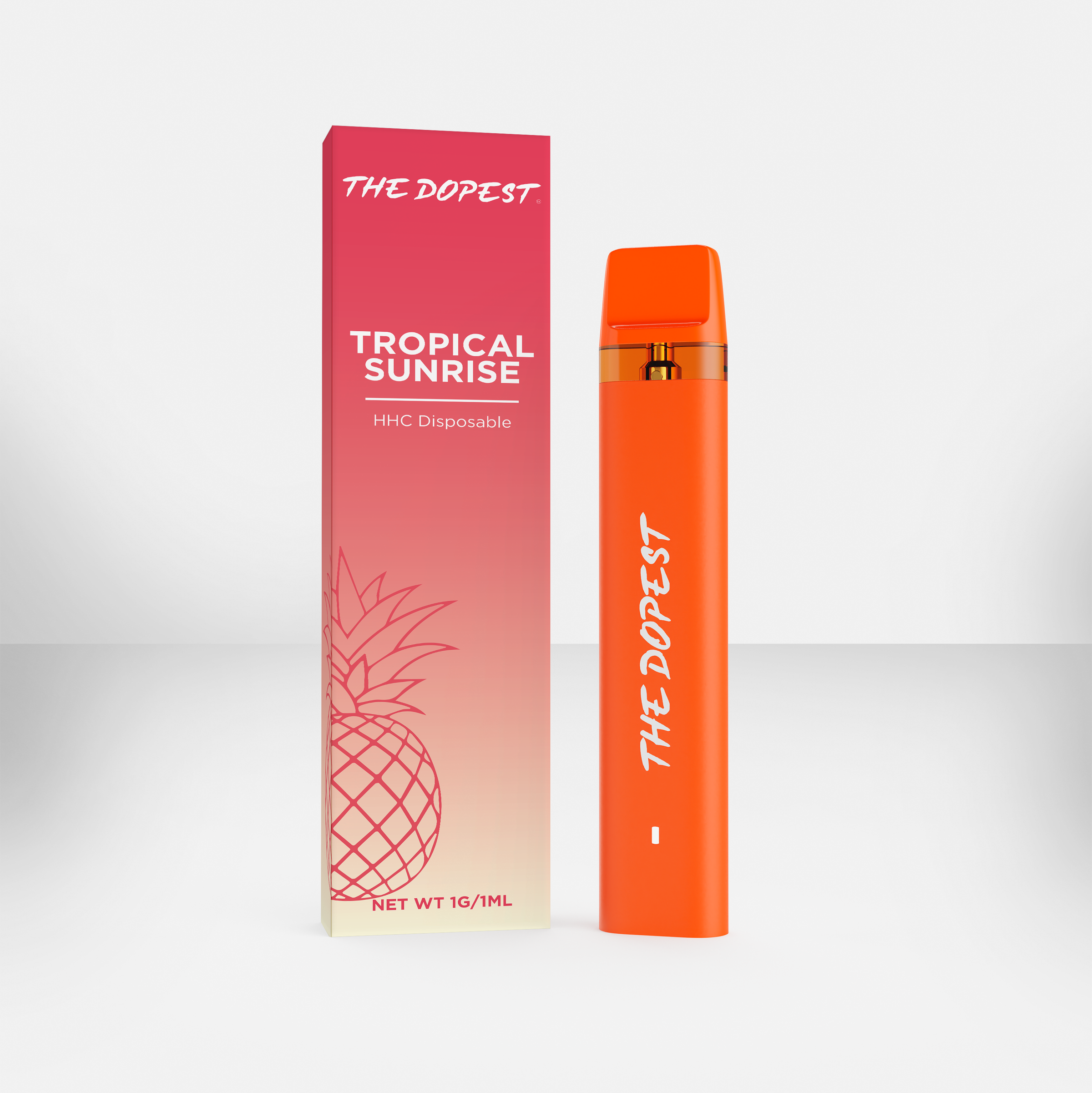 Tropical Sunrise - Hybrid HHC Vape Disposable | The Dopest